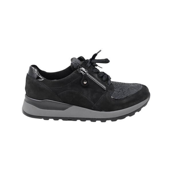 Waldläufer Schuh schwarz
