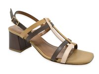 Linea Uno heeled sandals brown