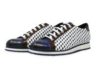 Men shoe blue/white