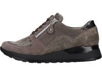 Waldläufer Schuh grau mit Reißverschluss