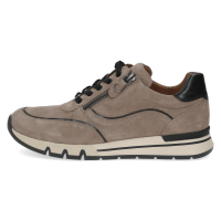 Caprice sneaker taupe with zip