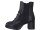 Caprice ankle boots black with heel and zip
