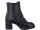 Caprice ankle boots black with heel and zip