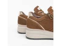 Nero Giardini sneaker brown with zip
