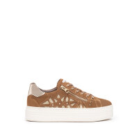 Nero Giardini sneaker brown with zip