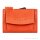 SecWal card case with money pouch orange