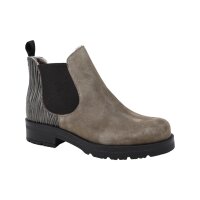 Slight ankle boots grey with lamb lining