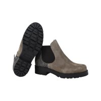 Slight ankle boots grey with lamb lining