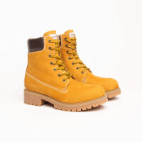 Nero Giardini winter shoes ochre yellow with lamb lining 37