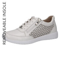 Caprice sneaker white with zip