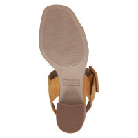Caprice heeled sandals yellow