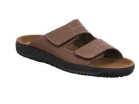 Rohde slipper brown with velcro fastener