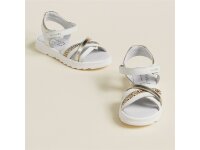 Nero Giardini Junior sandals white/gold-coloured