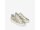 Nero Giardini Sneaker gold mit Reißverschluss