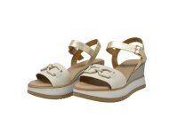 Repo heeled sandals white