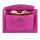 SecWal card case with money pouch pink