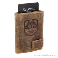 SecWal portafoglio marrone