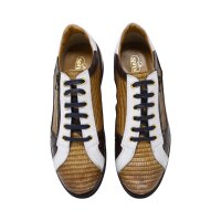Men shoe brown with zip