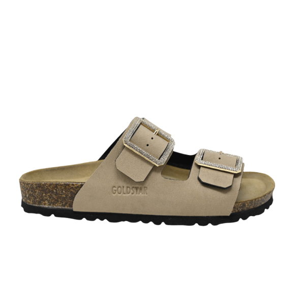 Goldstar slides beige