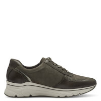 Tamaris sneaker verde con cerniera