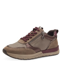 Tamaris sneaker brown with zip