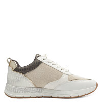 Tamaris sneaker beige with zip