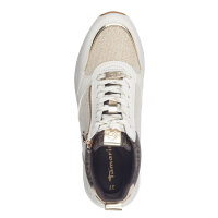 Tamaris sneaker beige with zip