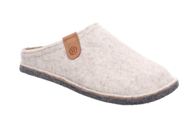 Rohde felt slipper beige