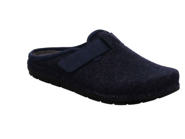 Rode felt slipper blue