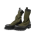 Metisse boot with zip green