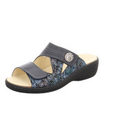 Longo slipper with removable footbed blue