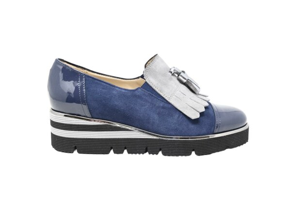 Arte Veneta Slipper blau