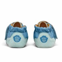 Affenzah Babyshoe Crawly Shark blue