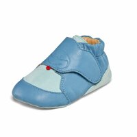 Affenzah Babyshoe Crawly Shark blue