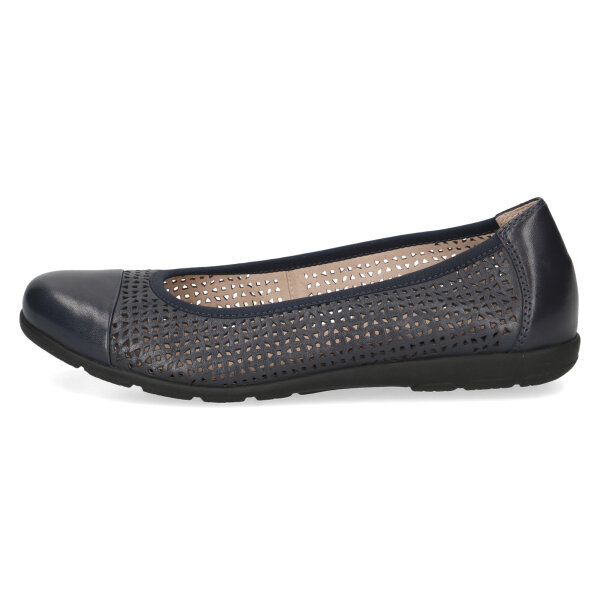 Caprice slipper blue