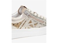 Nero Giardini Sneaker gold mit Reißverschluss