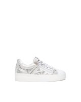 Nero Giardini sneaker bianco con cerniera