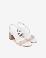 Nero Giardini heeled sandals white