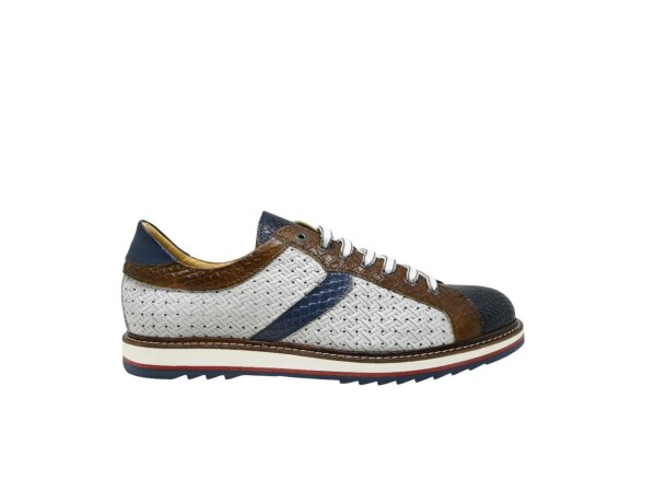 Exton sneaker bianco/marrone