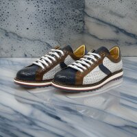 Exton sneaker bianco/marrone