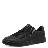 Sneaker Tamaris nero con cerniera