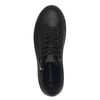 Tamaris black sneakers with zipper