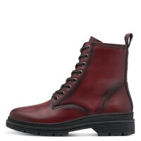 Tamaris stivaletto rosso con cerniera