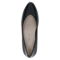 Caprice slipper black with heel