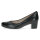 Caprice slipper black with heel