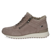 Sneaker Caprice taupe con fodera calda