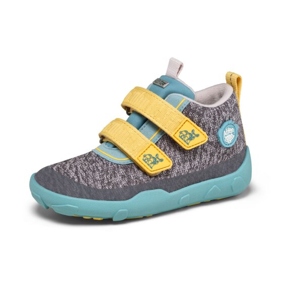 Affenzahn Barfußschuh Knit Happy Rhino grigio