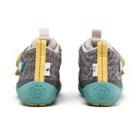 Affenzahn Barfußschuh Knit Happy Rhino grigio