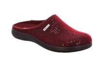 Rohde pantofola di feltro rossa