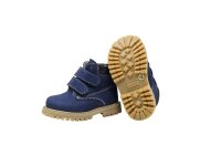 Spitaler Winteschuh mit Lammfell blau